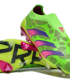 Adidas Predator Football Boots Elite Laceless FG Green Camo