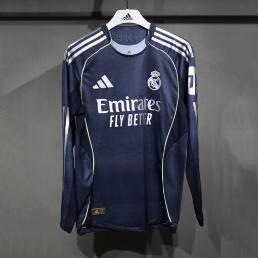 25-26 Real Madrid Away Long Sleeve